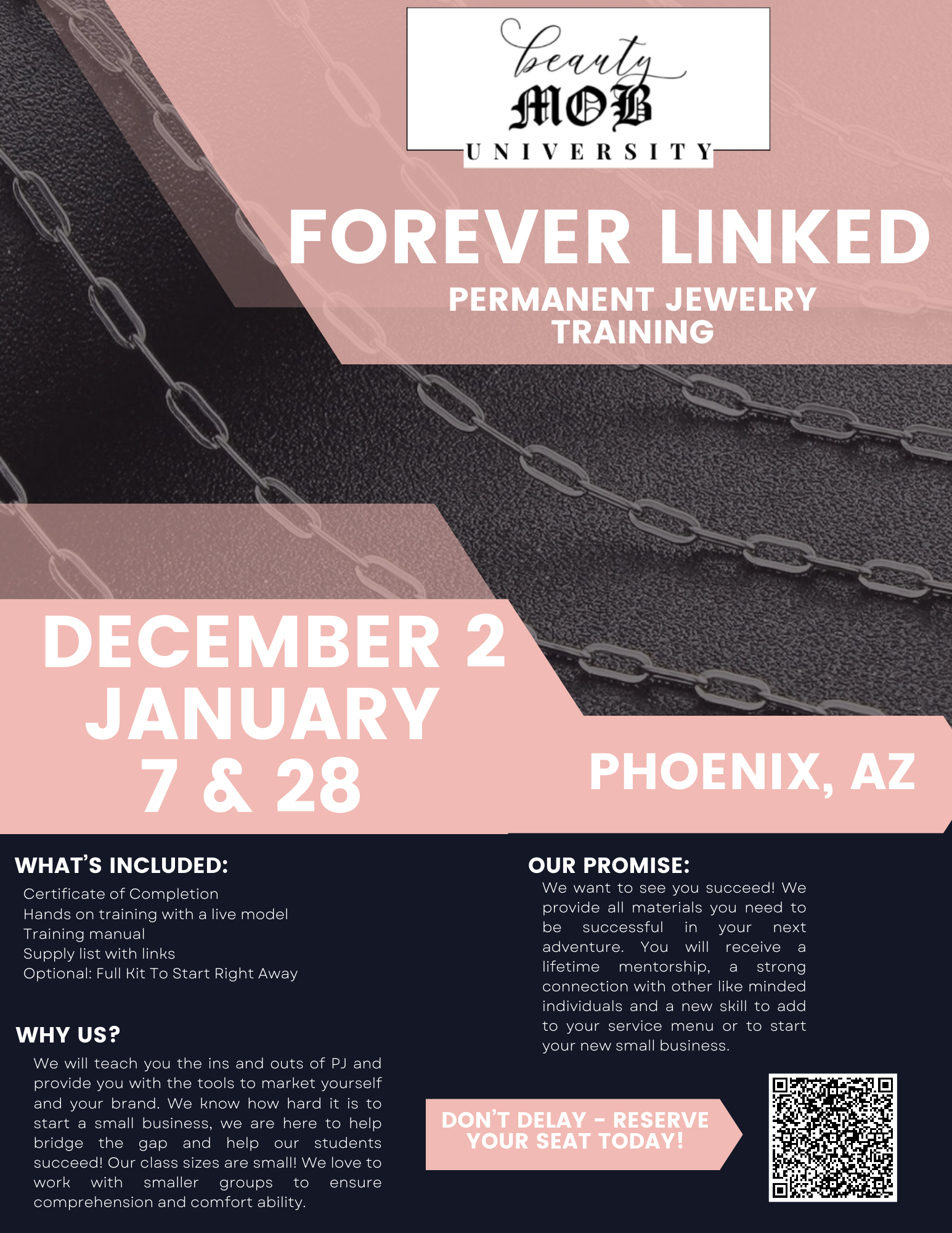 Forever Linked - Permanent Jewelry Training – bkeyelashes