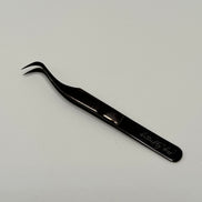 mega curved boot tweezer - bkeyelashes