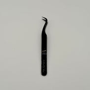 mega curved boot tweezer - bkeyelashes