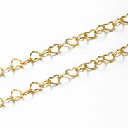 stainless steel heart chain