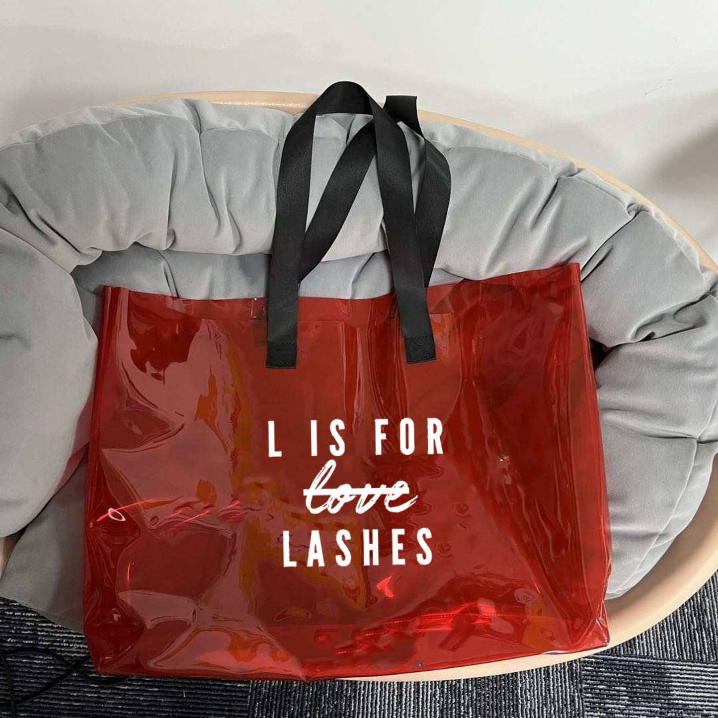 L is for Lashes tote