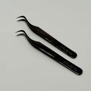 mega curved boot tweezer - bkeyelashes