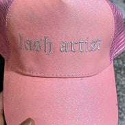 Glitter Trucker Hat - bkeyelashes