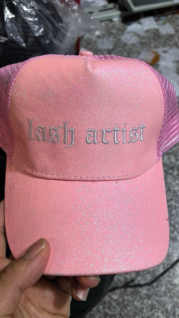 Glitter Trucker Hat - bkeyelashes