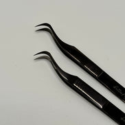 mega curved boot tweezer - bkeyelashes