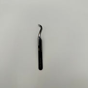 mega curved boot tweezer - bkeyelashes