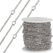 stainless steel heart chain