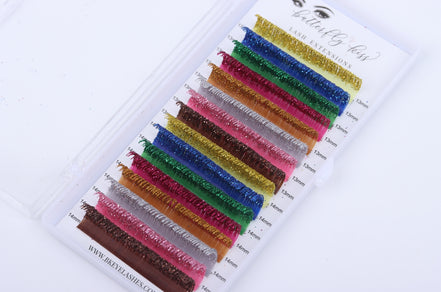 Glitz & Glam collection - eyelash extension trays - bkeyelashes