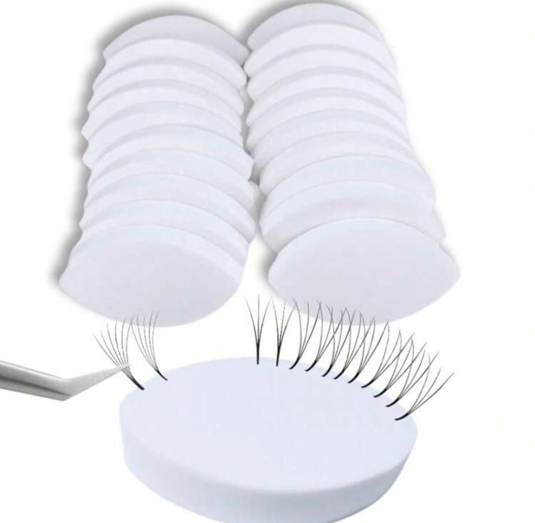 Practice Sponges - bkeyelashes