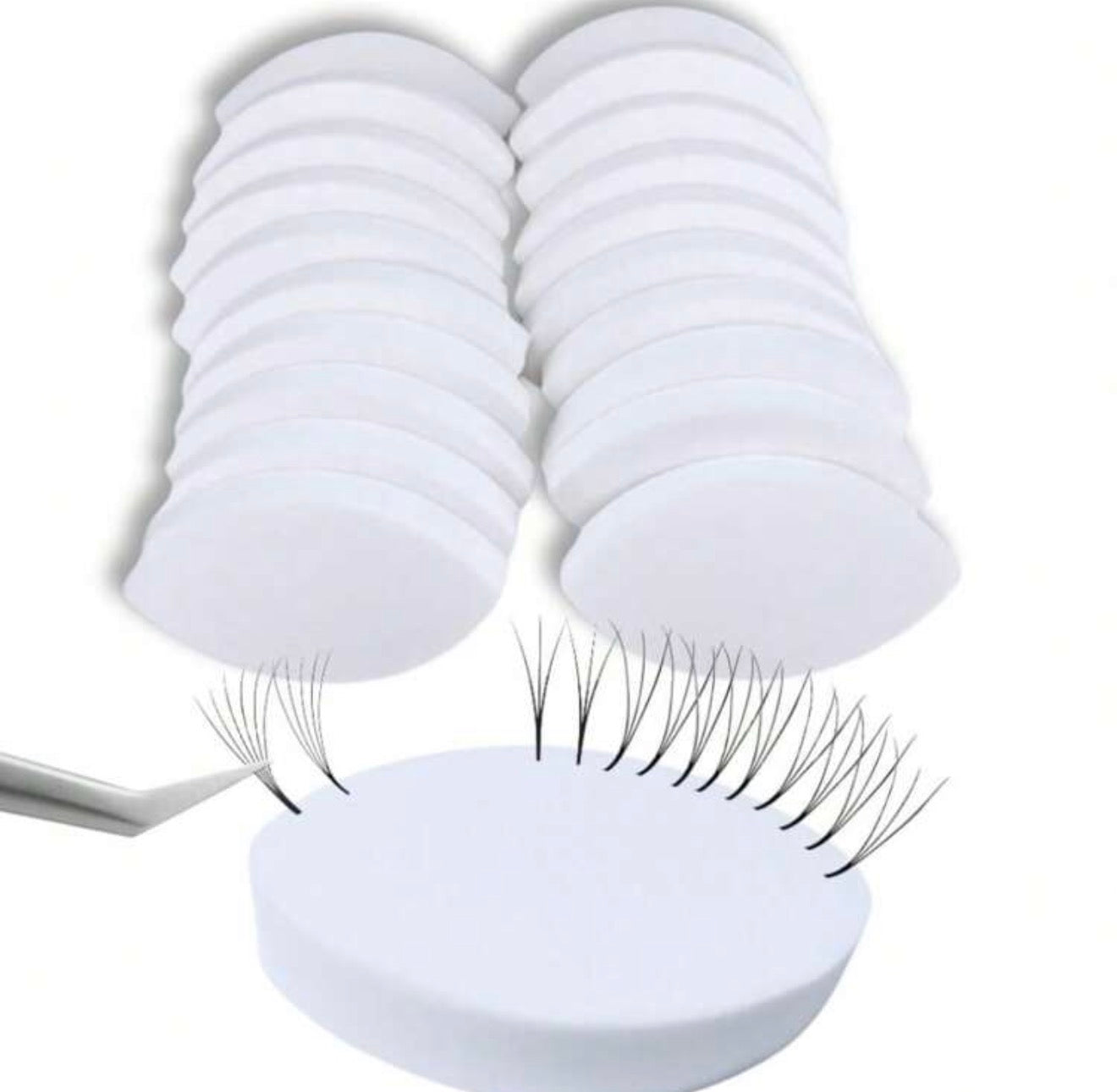 Practice Sponges - bkeyelashes