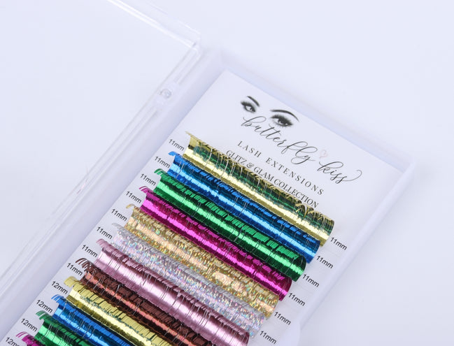 Glitz & Glam collection - eyelash extension trays - bkeyelashes