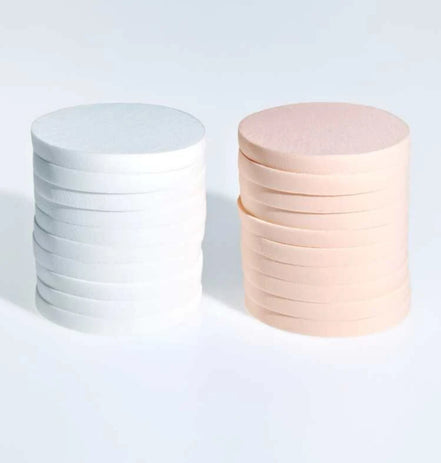 Round Practice Sponges - bkeyelashes