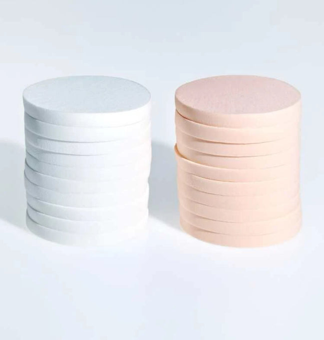 Round Practice Sponges - bkeyelashes