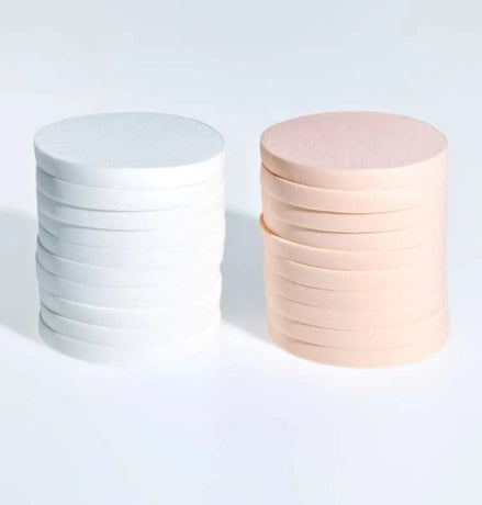 Round Practice Sponges - bkeyelashes