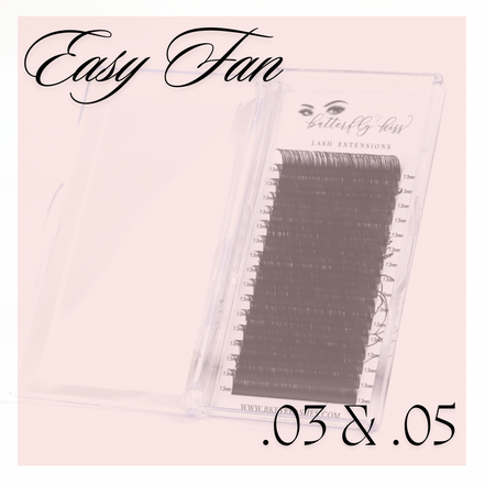 EASY FAN LASH TRAYS - bkeyelashes