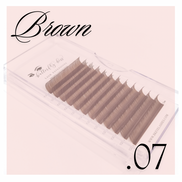 .07 BROWN LASH TRAYS - bkeyelashes