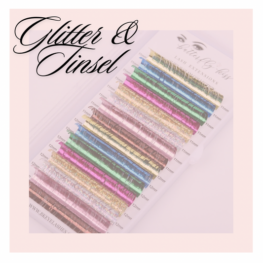 Colección Glitz &amp; Glam - bandejas para extensiones de pestañas