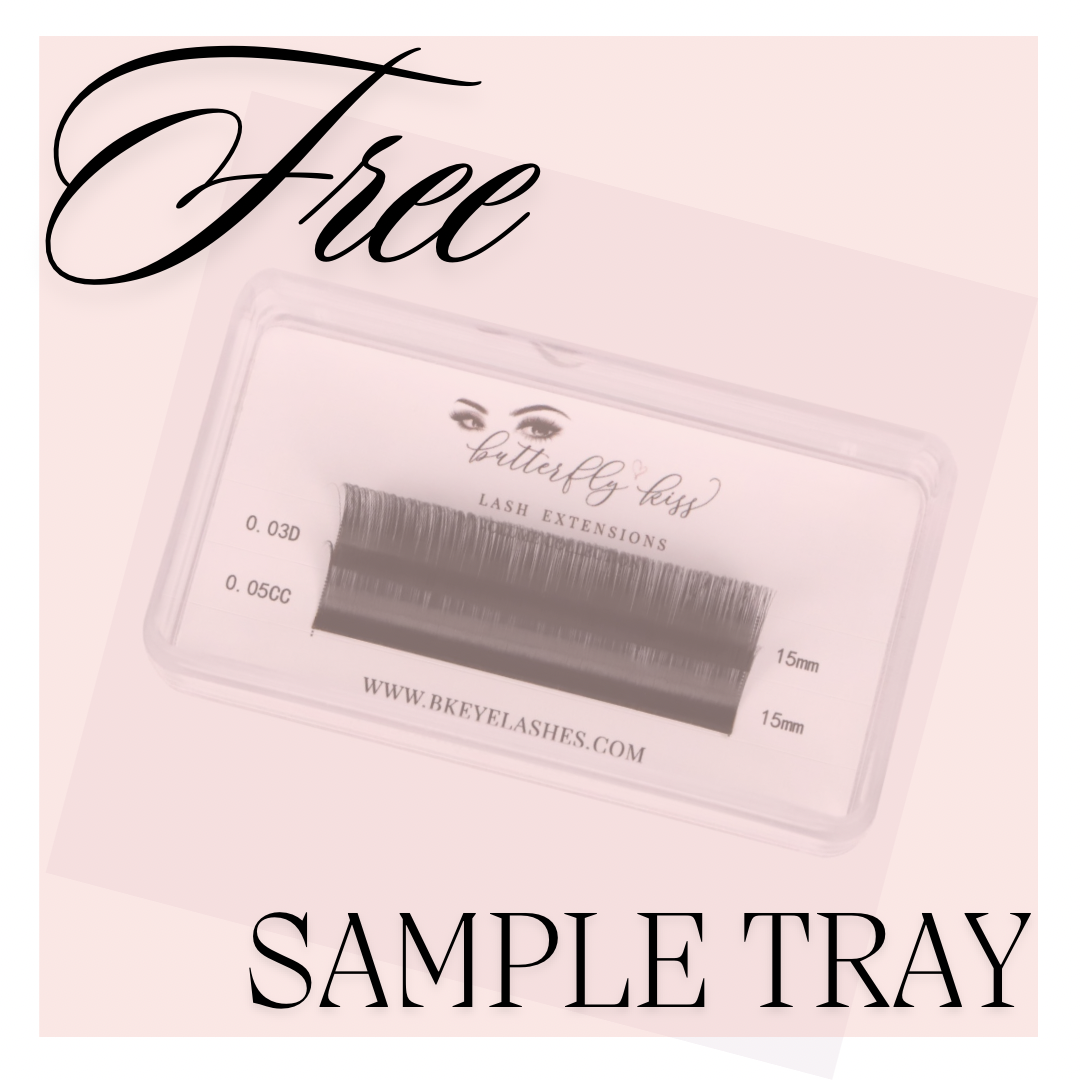 Sample Lash Tray