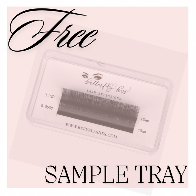 Sample Lash Tray