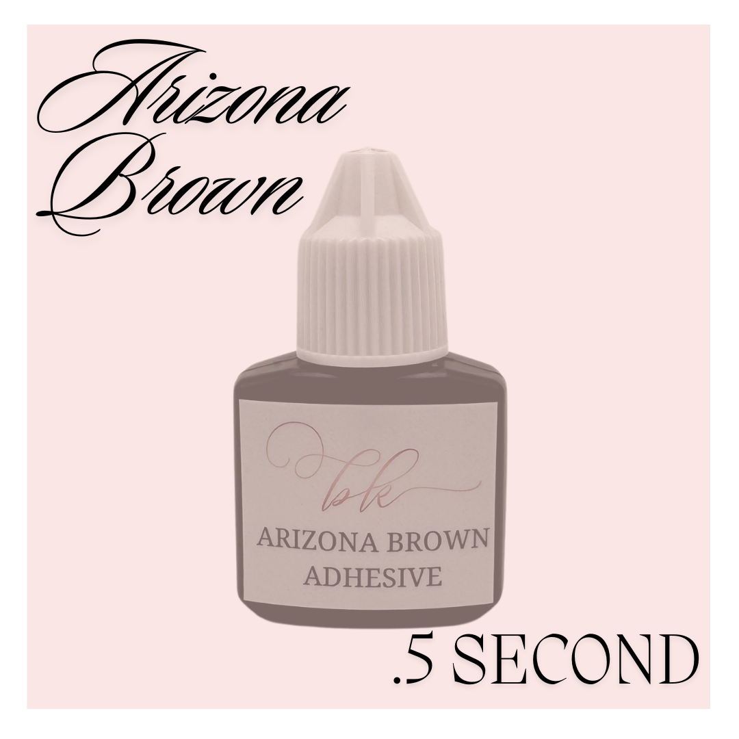 arizona brown - brown lash adhesive - bkeyelashes
