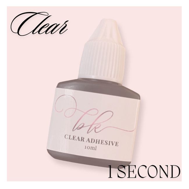 clear eyelash extension adhesive - bkeyelashes