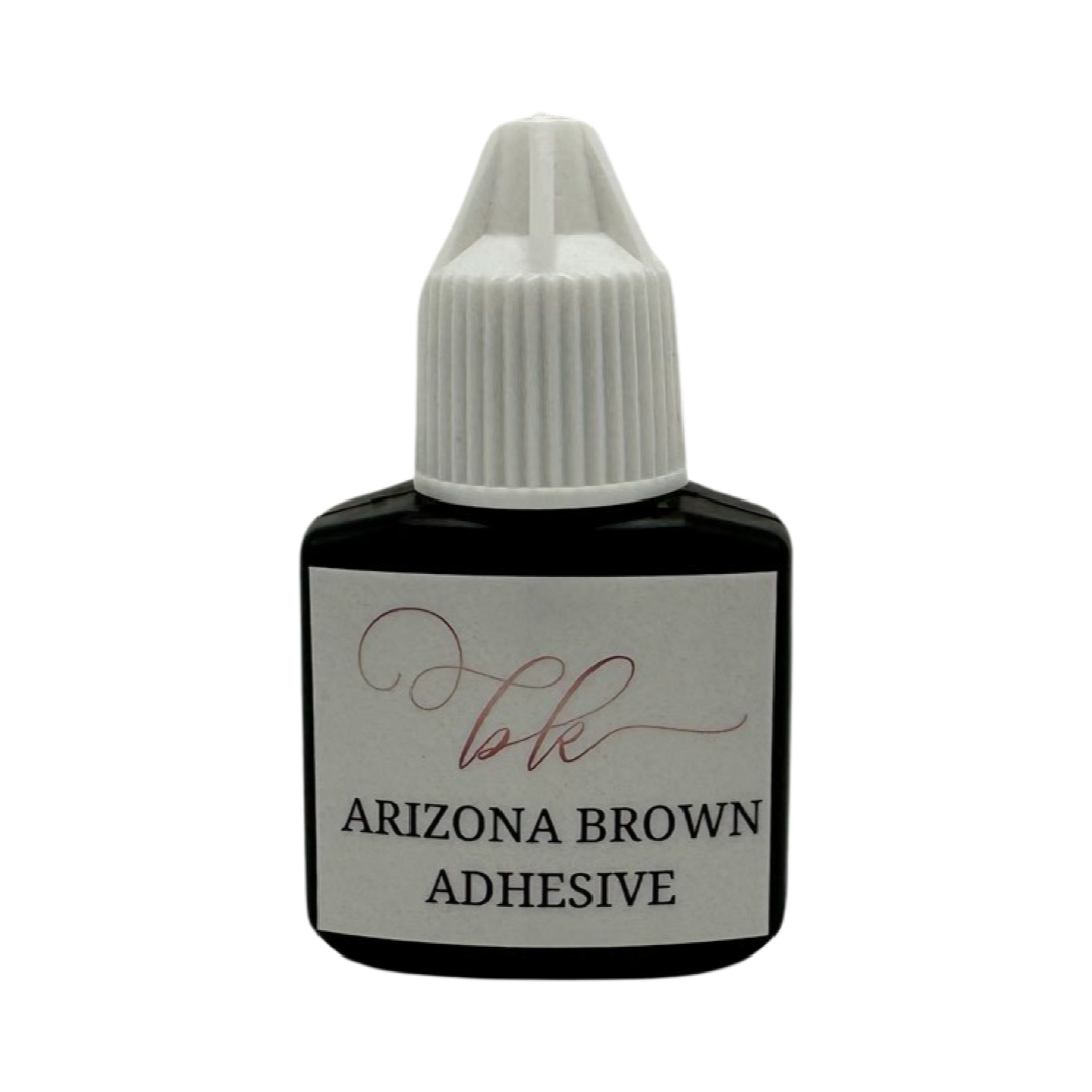 arizona brown - brown lash adhesive