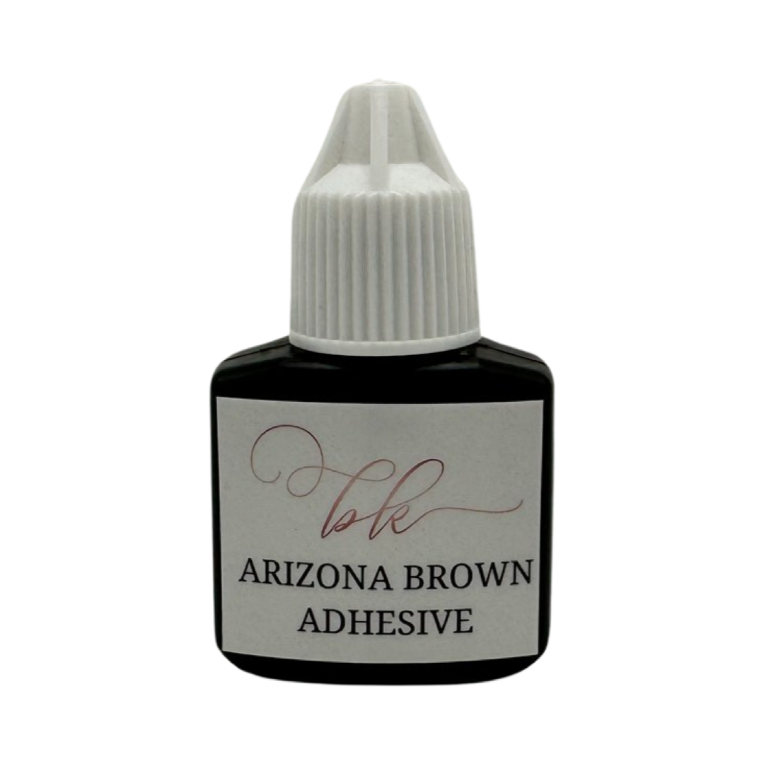arizona brown - brown lash adhesive - bkeyelashes