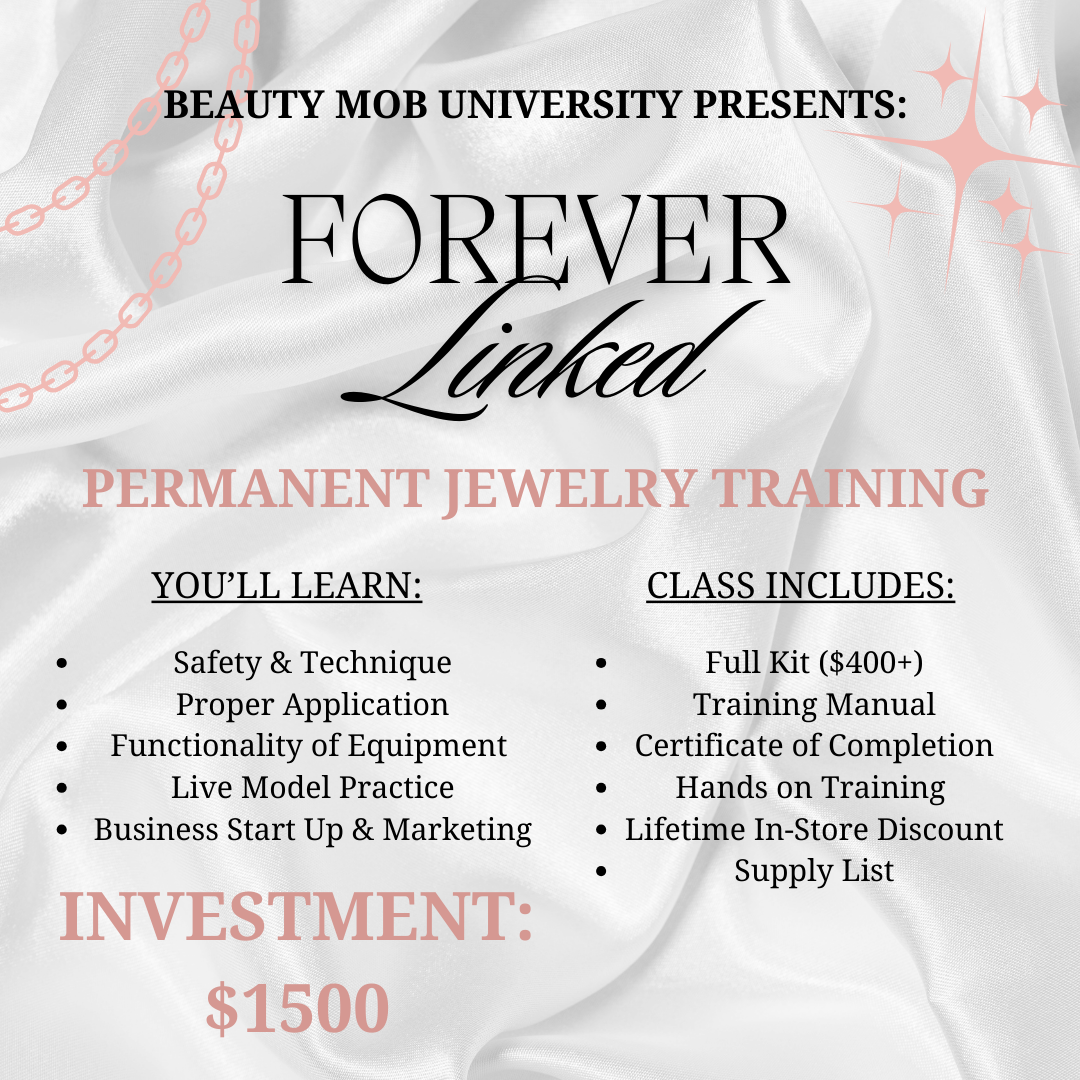Forever Linked - Permanent Jewelry Training - bkeyelashes