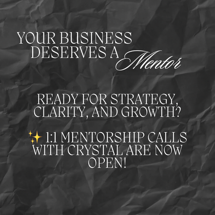 1:1 Mentorship Call