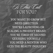 1:1 Mentorship Call - bkeyelashes