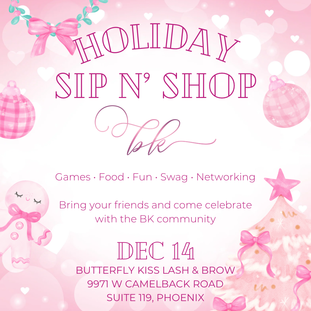 Holiday Sip n’ Shop