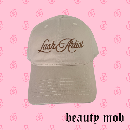 lash artist hat