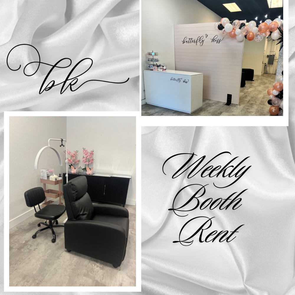 WEEKLY BOOTH RENTAL - bkeyelashes