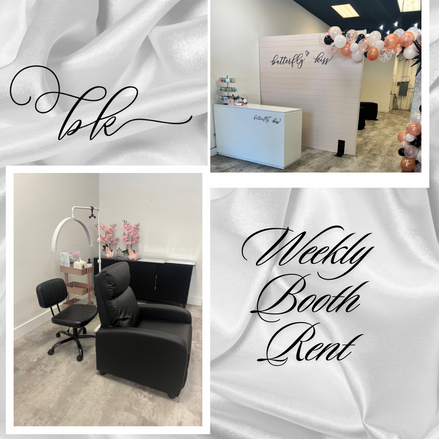 WEEKLY BOOTH RENTAL - bkeyelashes