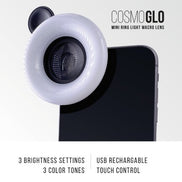 CosmoGlo Mini Ring Light Macro Lens - bkeyelashes