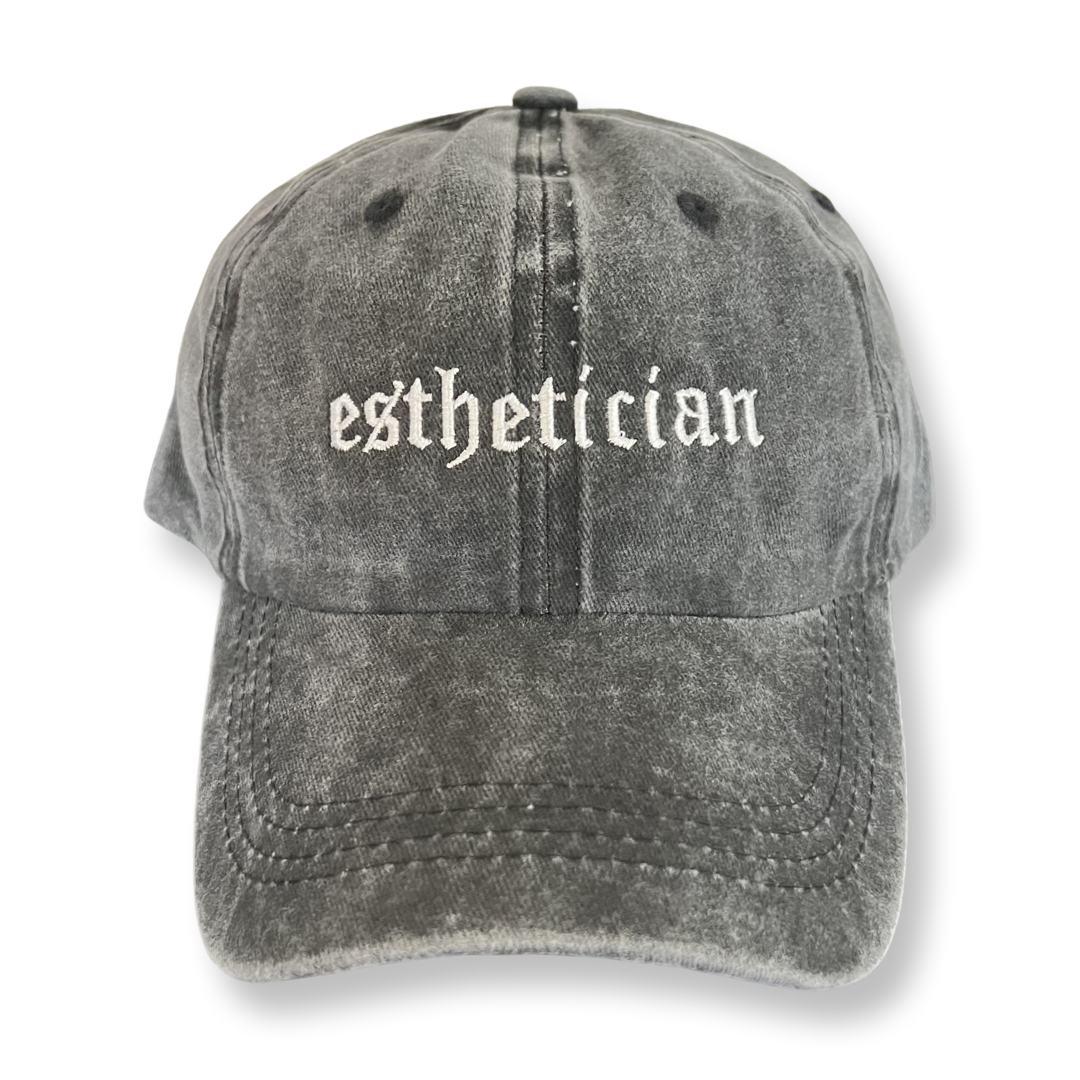 Esthetician baseball hat - bkeyelashes