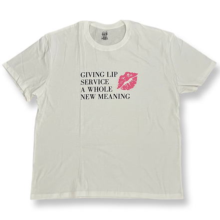 LIP SERVICE TEE - bkeyelashes