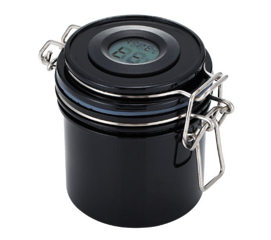 Airtight Glue Storage Tank with Hygrometer - bkeyelashes