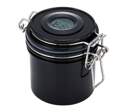 Airtight Glue Storage Tank with Hygrometer - bkeyelashes