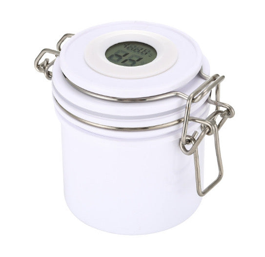 Airtight Glue Storage Tank with Hygrometer - bkeyelashes