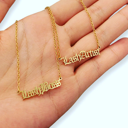 lash necklace - bkeyelashes