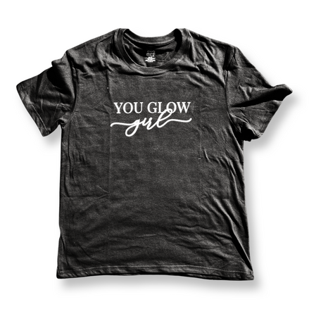 you GLOW girl tee - bkeyelashes