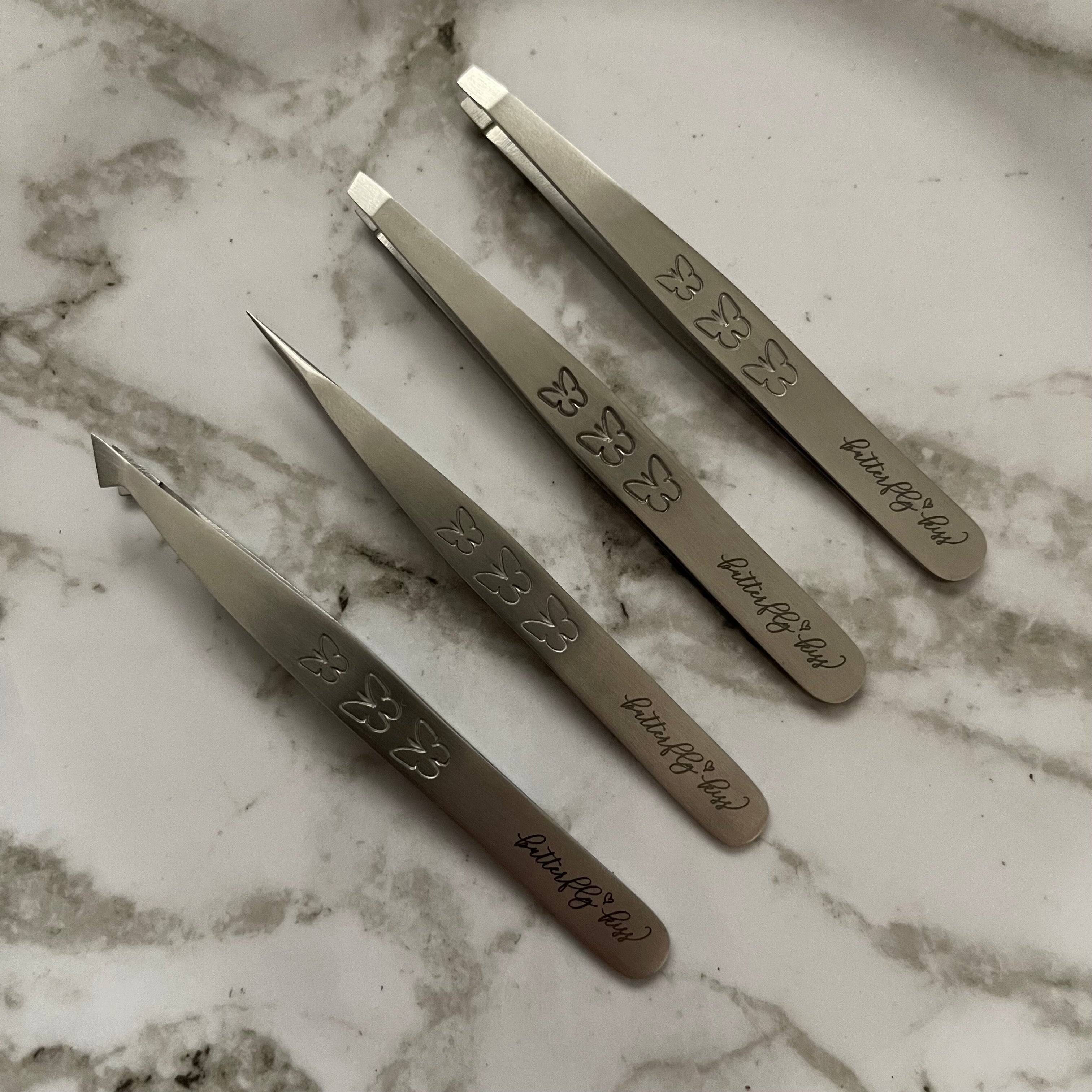 brow tweezer set - bkeyelashes