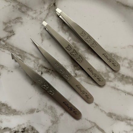 brow tweezer set - bkeyelashes