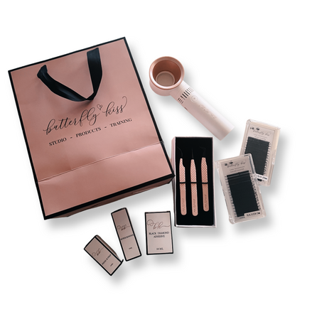 rose gold lash kit - bkeyelashes