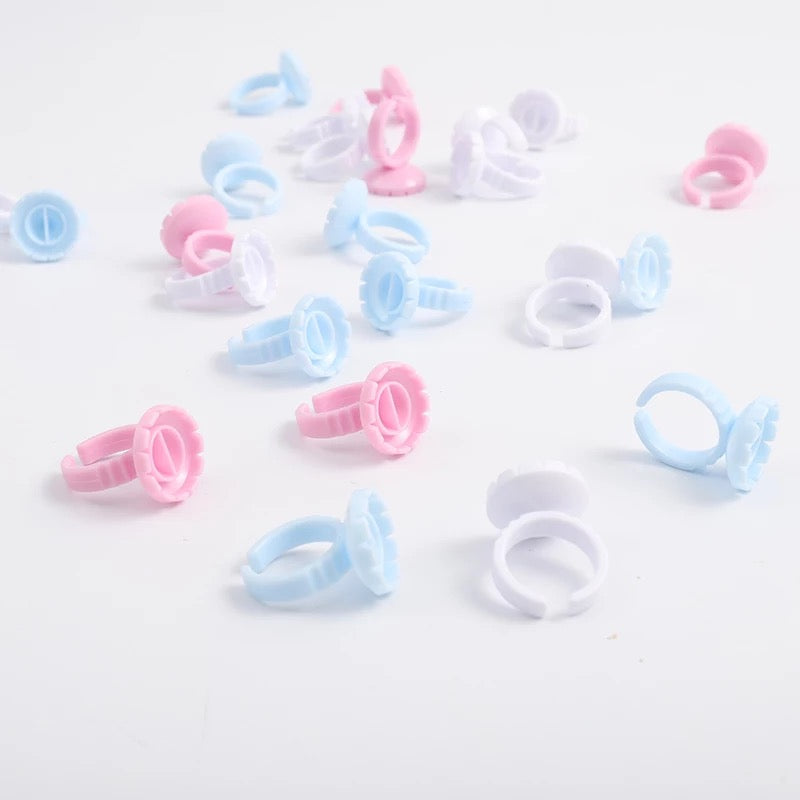 adhesive glue rings - bkeyelashes