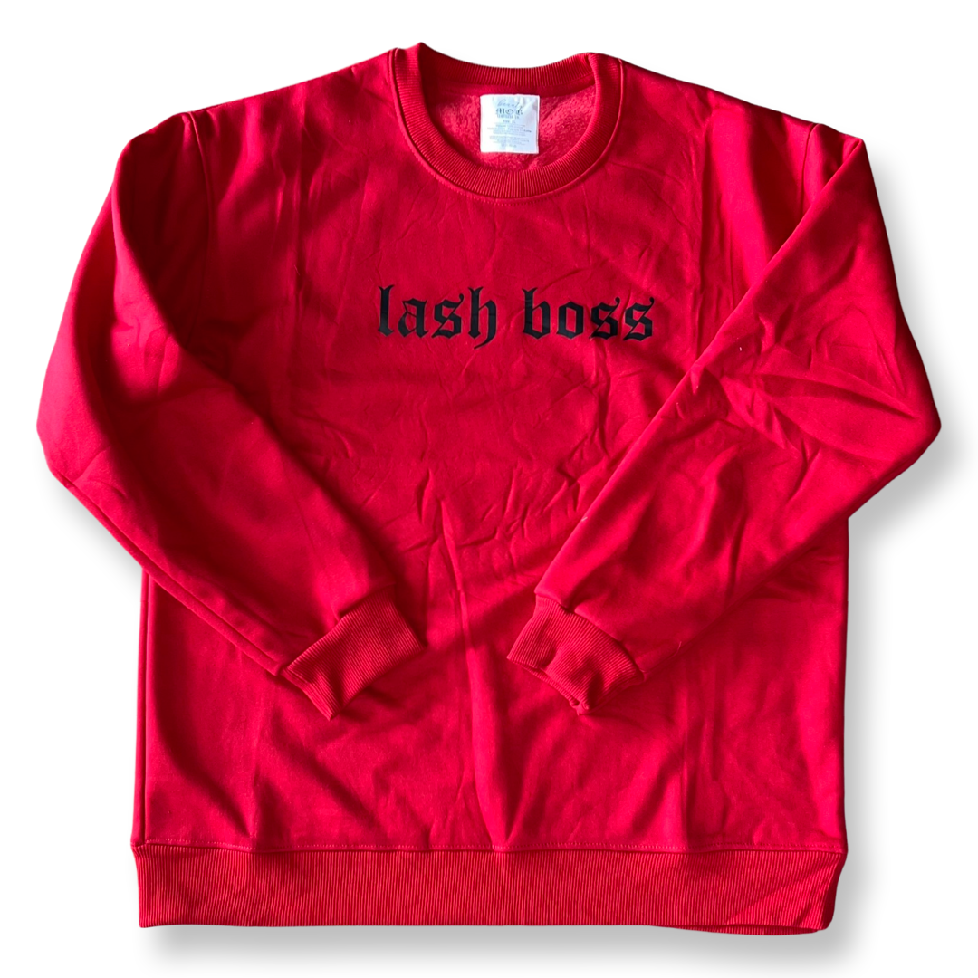 LASH BOSS crewneck sweatshirt