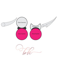 flat lash collection - lash extensions - bkeyelashes
