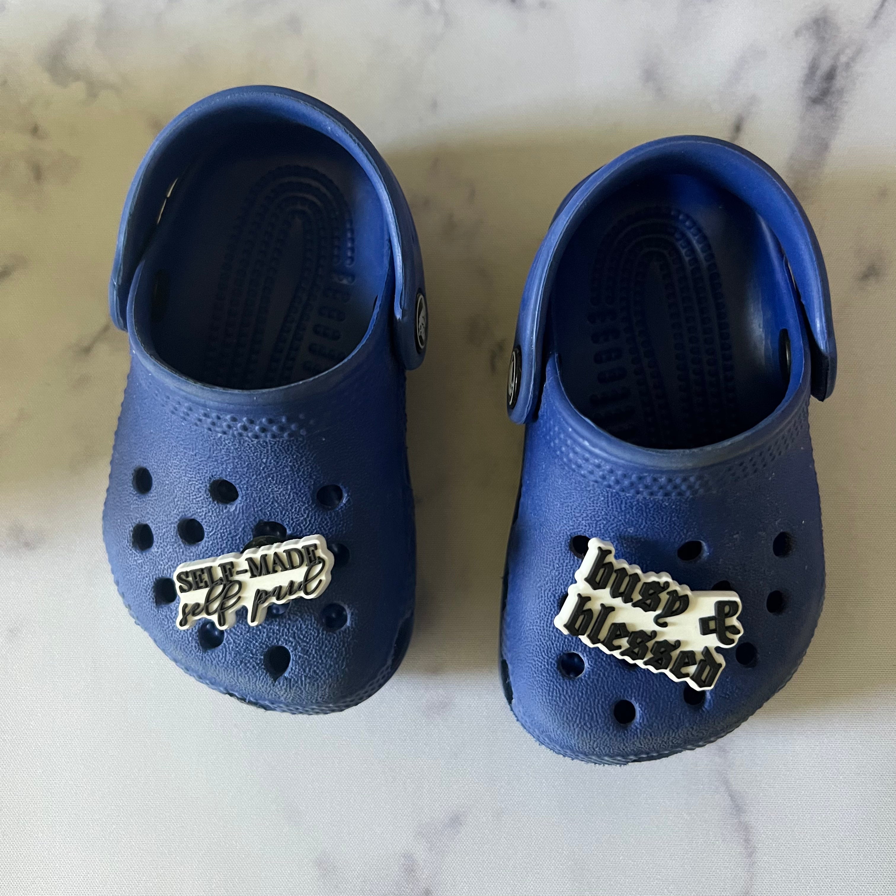 self made self paid shoe charm - bkeyelashes