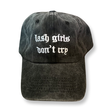 lash girls don’t cry - baseball hat - bkeyelashes